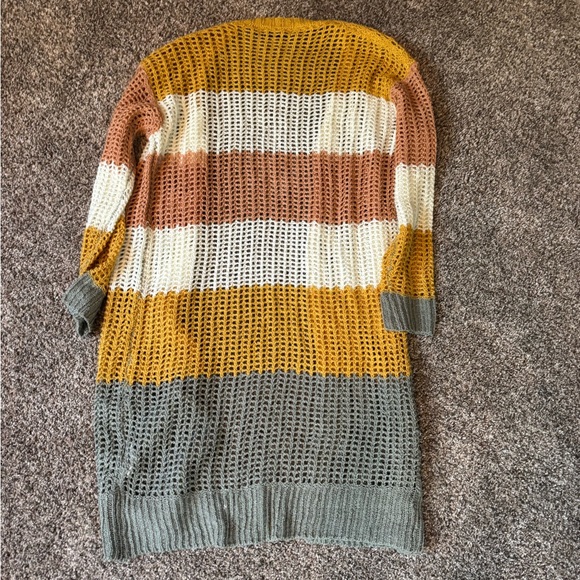 Doe & Rae Multicolor Knit Cardigan - Picture 3 of 3